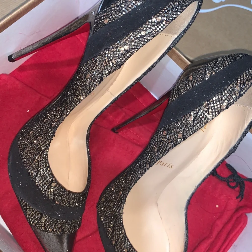 Christian Louboutin size 38 120MM - Picture 1 of 6